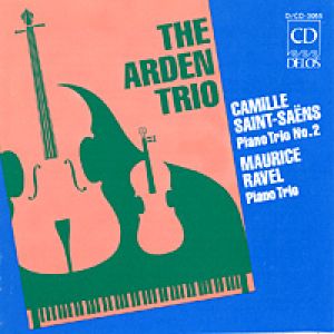 【線上試聽】聖桑、拉威爾鋼琴三重奏 (CD)<br>雅頓鋼琴三重奏<br>Saint-Saens / Ravel: Piano Trios <br>The Arden Trio示意圖